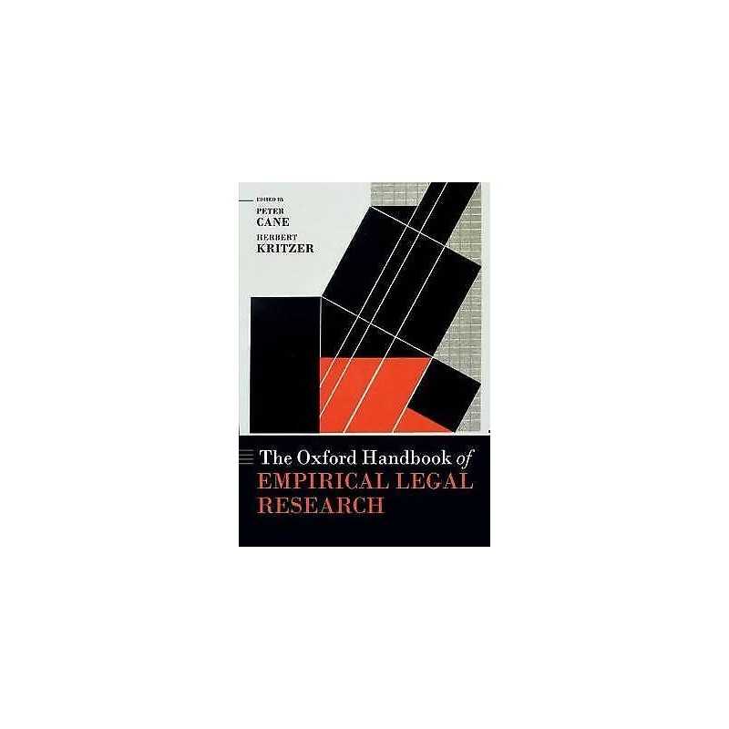 The Oxford Handbook of Empirical Legal Research - 9780199542475