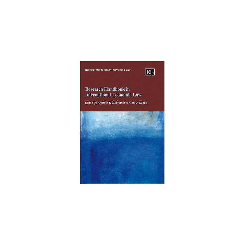 Research Handbook in International Economic Law - 9781843766742