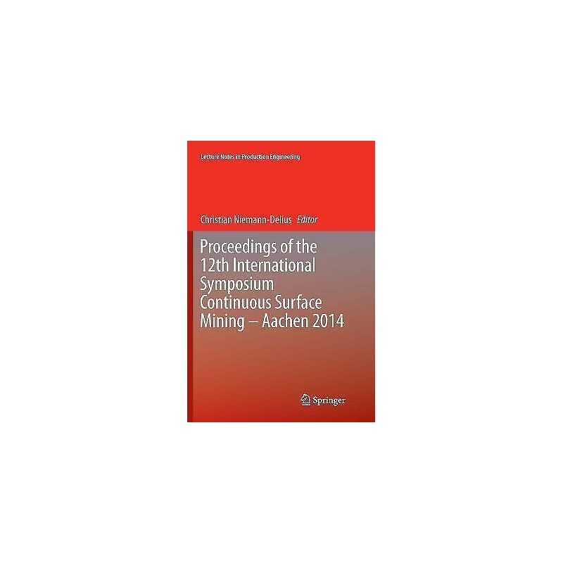 Proceedings of the 12th International Symposium Continuous Su... - 9783319374994