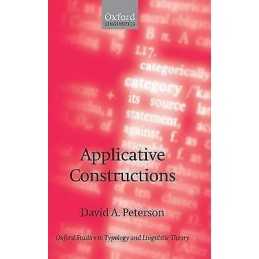 Applicative Constructions - 9780199270927