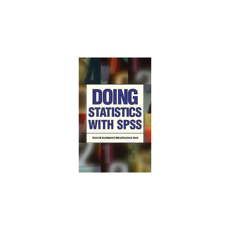 Doing Statistics With SPSS - 9780761973843