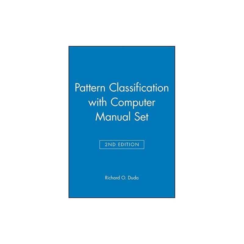 Pattern Classification 2nd Edition with Computer Manual 2nd E... - 9780471703501