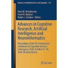 Advances in Cognitive Research, Artificial Intelligence and N... - 9783030716363