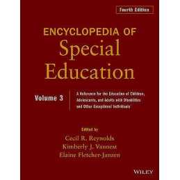 Encyclopedia of Special Education, Volume 3 - 9780470949405