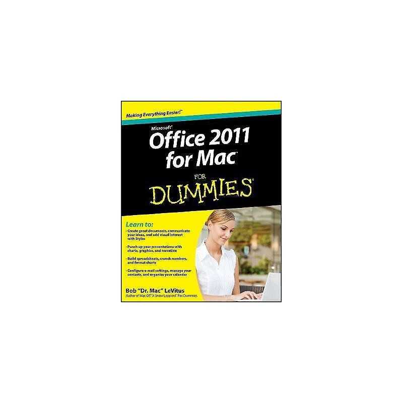 Office 2011 for Mac For Dummies - 9780470878699