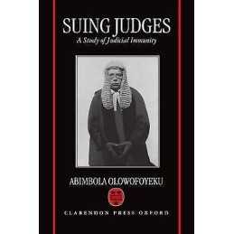 Suing Judges - 9780198257936