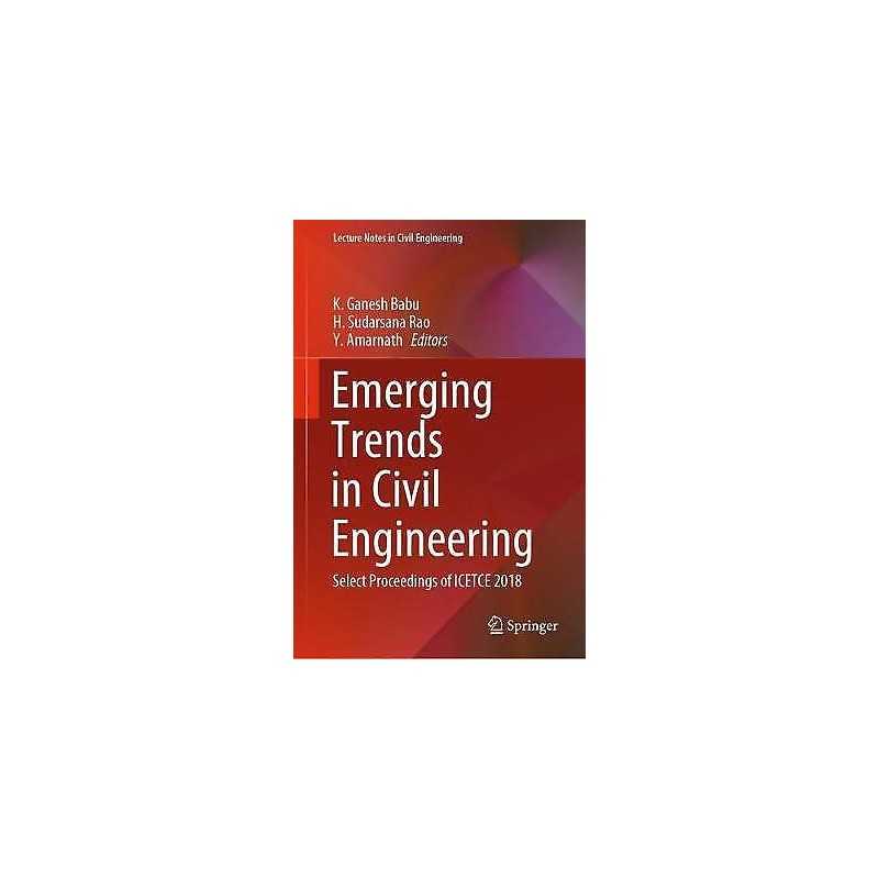 Emerging Trends in Civil Engineering - 9789811514036