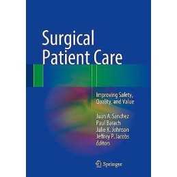 Surgical Patient Care - 9783319440088
