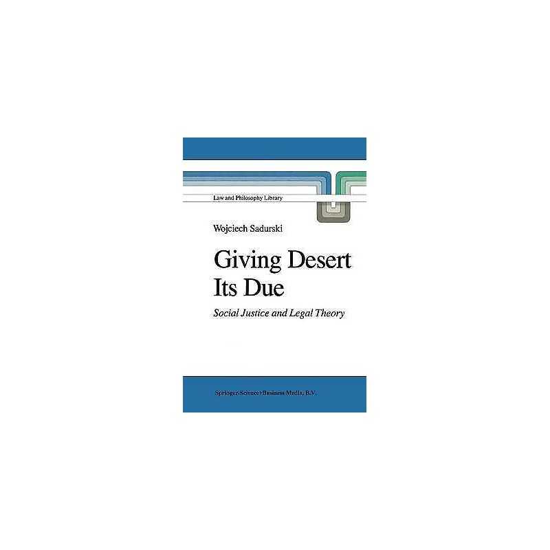 Giving Desert Its Due - 9789027719416
