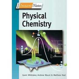 Bios Instant Notes Physical Chemistry by Whittaker, Gavin Paperback Book The