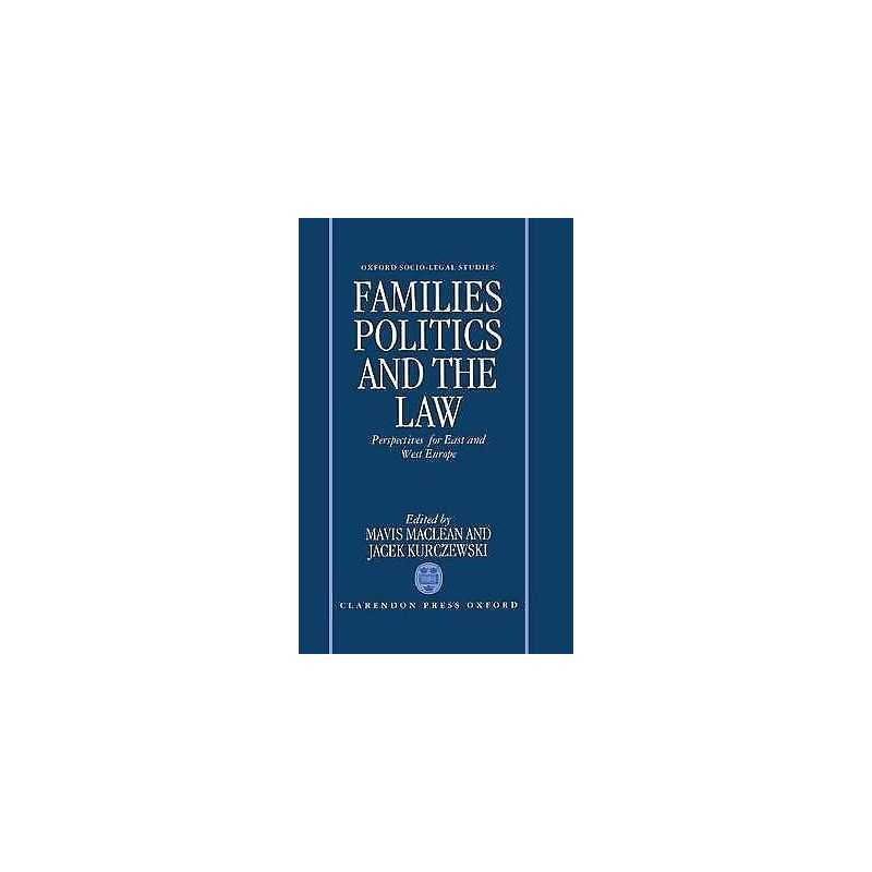 Families, Politics, and the Law - 9780198258100