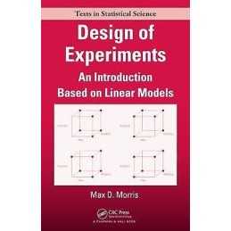 Design of Experiments - 9781584889236