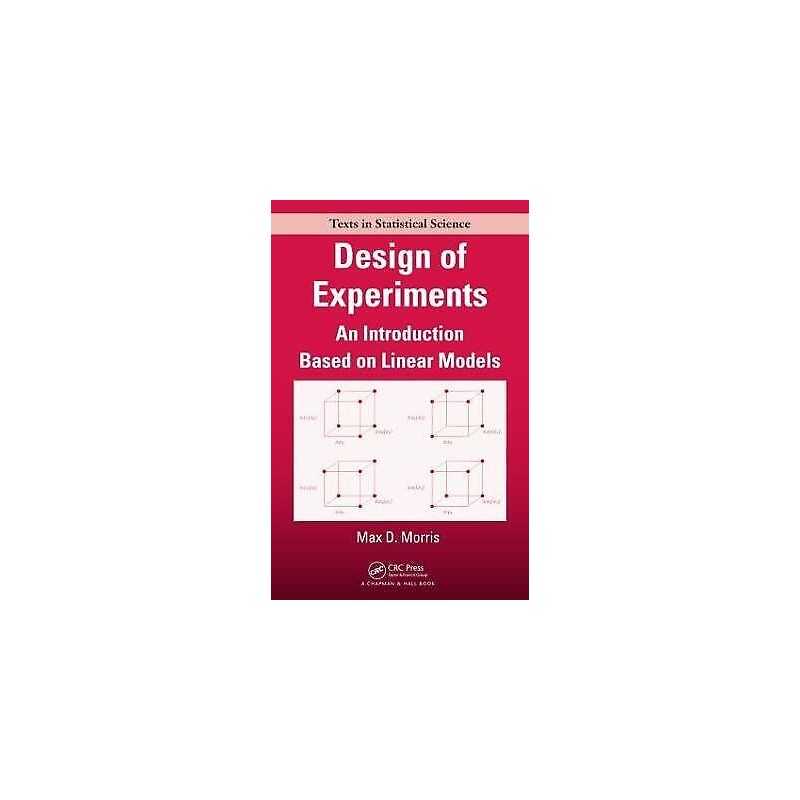 Design of Experiments - 9781584889236