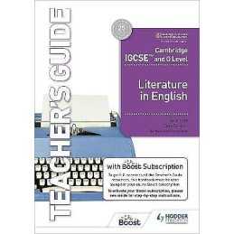 Cambridge IGCSE (TM) and O Level Literature in English Teache... - 9781398317529