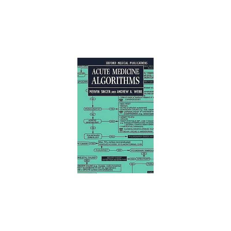 Acute Medicine Algorithms - 9780192624598