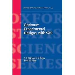 Optimum Experimental Designs, With SAS - 9780199296590