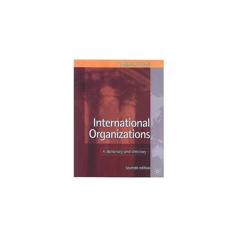 International Organizations - 9780230573222