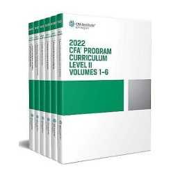 2022 CFA Program Curriculum Level II Box Set - 9781950157617
