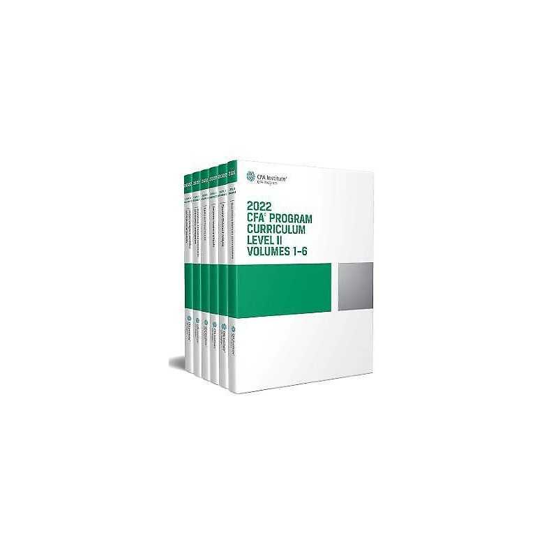 2022 CFA Program Curriculum Level II Box Set - 9781950157617