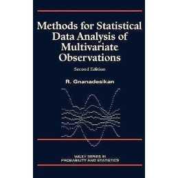 Methods for Statistical Data Analysis of Multivariate Observa... - 9780471161196