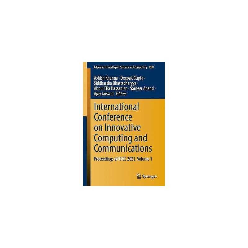 International Conference on Innovative Computing and Communic... - 9789811625930