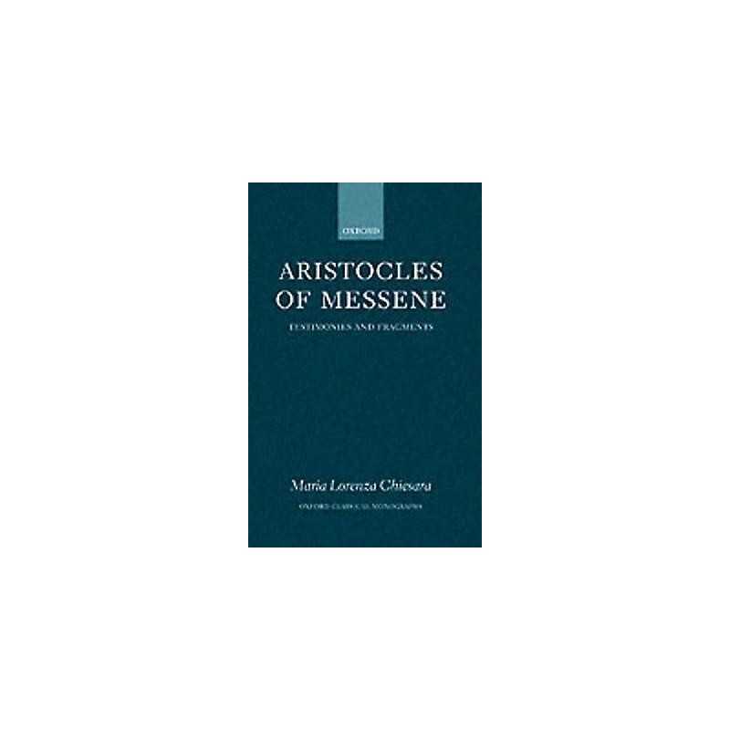 Aristocles of Messene - 9780199241545