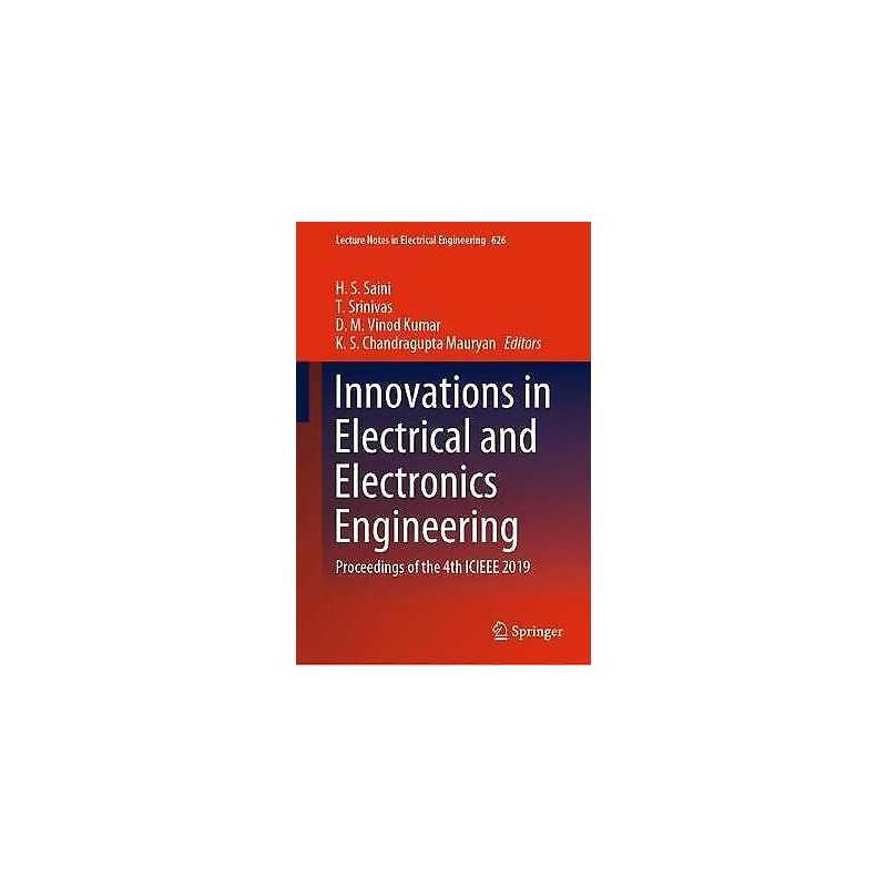 Innovations in Electrical and Electronics Engineering - 9789811522550