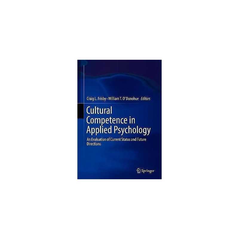 Cultural Competence in Applied Psychology - 9783319789958