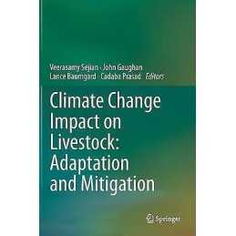 Climate Change Impact on Livestock: Adaptation and Mitigation - 9788132222644
