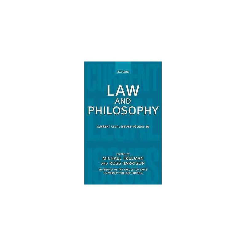 Law and Philosophy - 9780199237159
