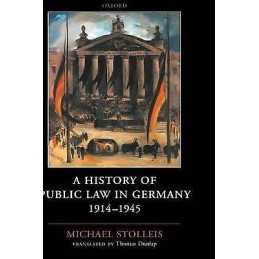 A History of Public Law in Germany 1914-1945 - 9780199269365