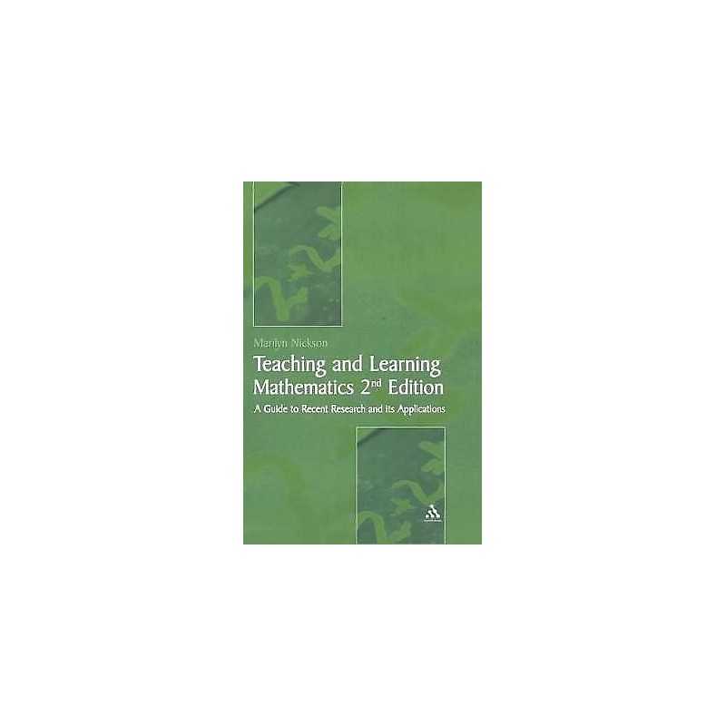 Teaching and Learning Mathematics - 9780826472366