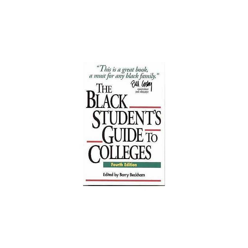The Black Students Guide to Colleges - 9781568330808
