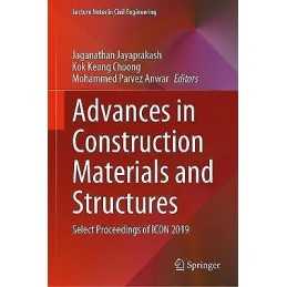 Advances in Construction Materials and Structures - 9789811591617