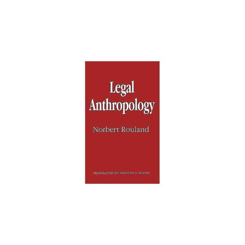 Legal Anthropology - 9780485114034