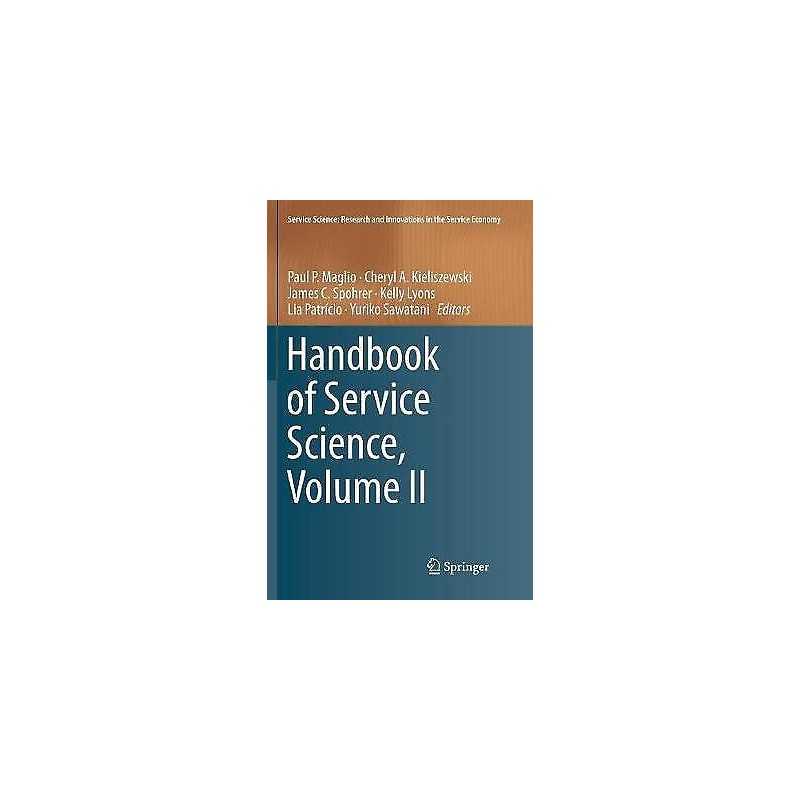 Handbook of Service Science, Volume II - 9783030075026