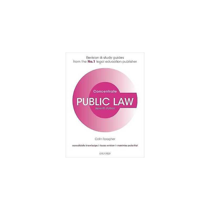 Public Law Concentrate - 9780192897251