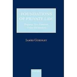 Foundations of Private Law - 9780199291670