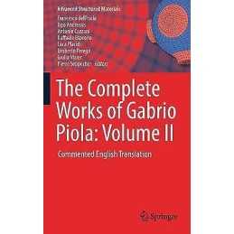 The Complete Works of Gabrio Piola: Volume II - 9783319706900