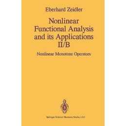 Nonlinear Functional Analysis and its Applications - 9780387971674