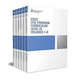 2022 CFA Program Curriculum Level III Box Set - 9781950157624