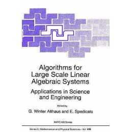 Algorithms for Large Scale Linear Algebraic Systems: - 9780792349754