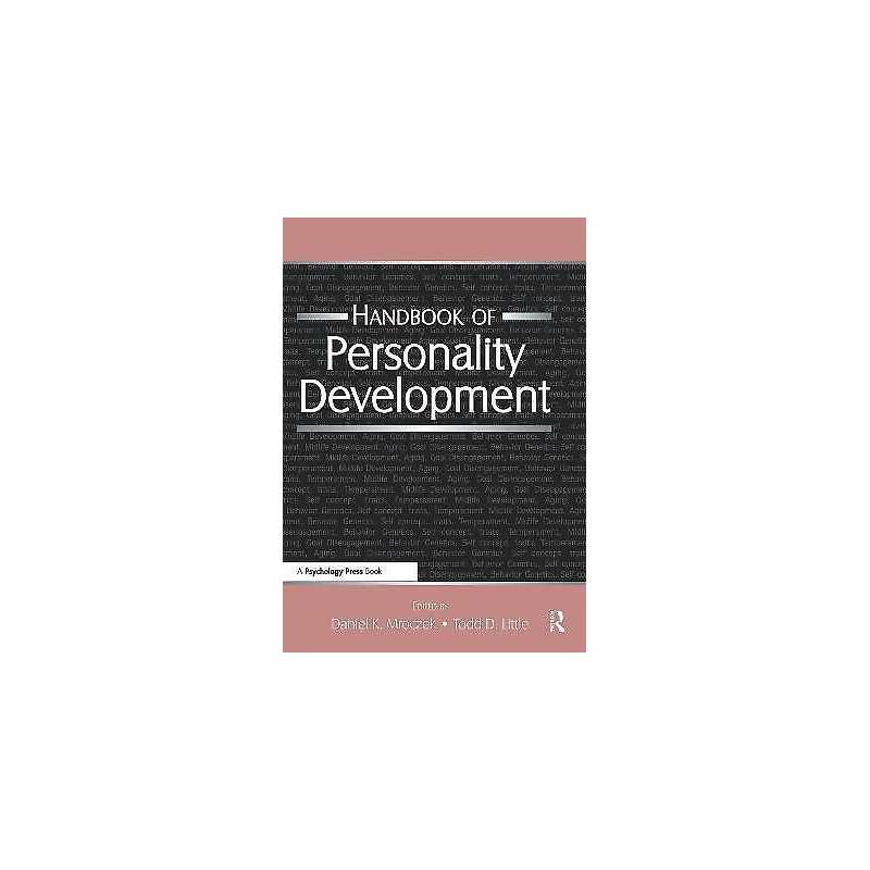 Handbook of Personality Development - 9780805847161