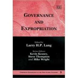 Governance and Expropriation - 9781845423742