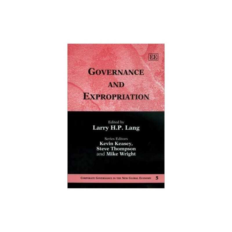 Governance and Expropriation - 9781845423742
