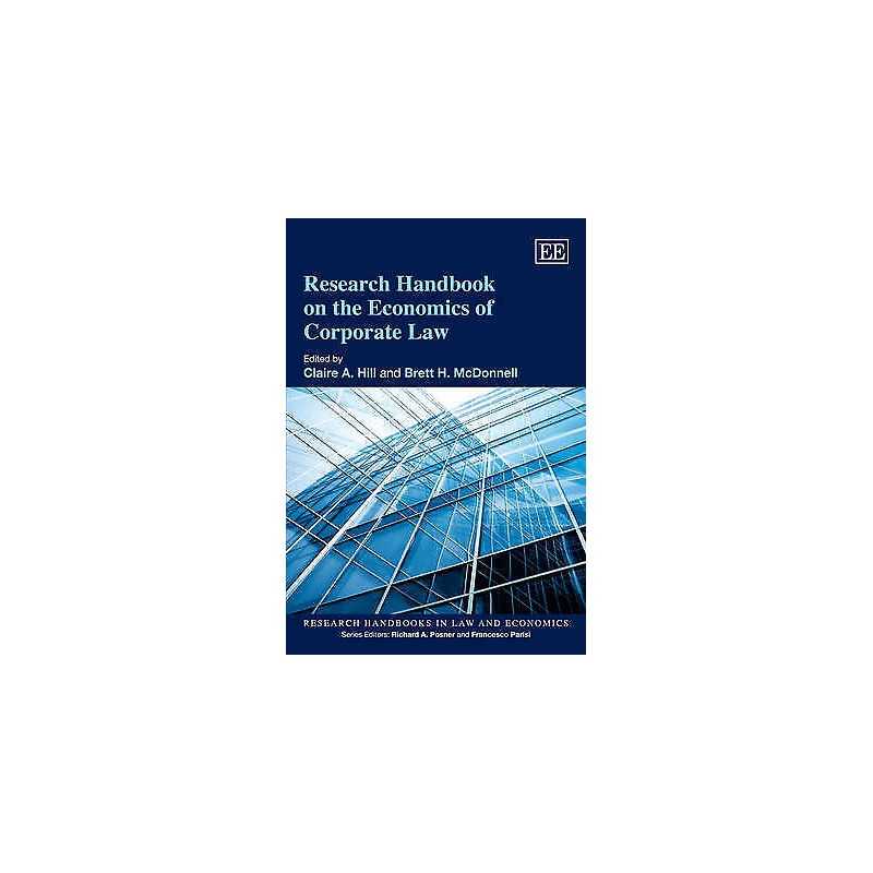 Research Handbook on the Economics of Corporate Law - 9781848449589