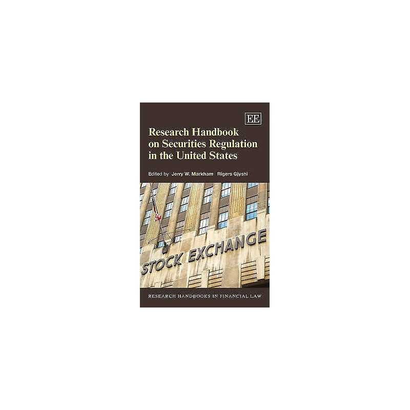 Research Handbook on Securities Regulation in the United States - 9781782540069