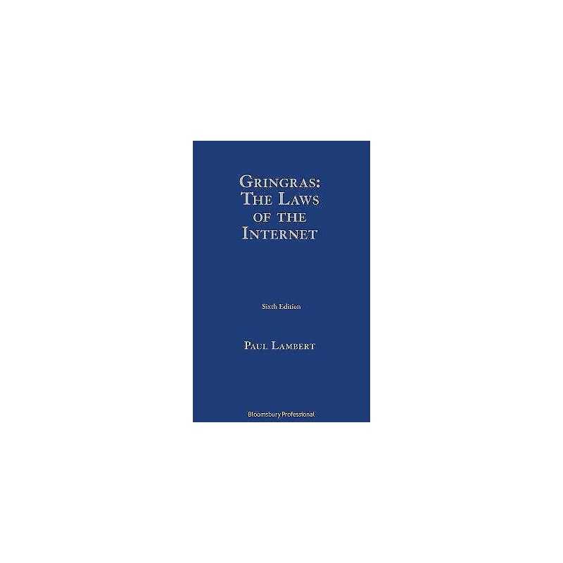 Gringras: The Laws of the Internet - 9781526517845