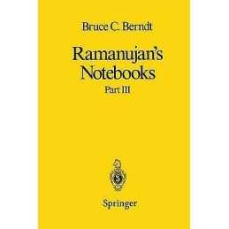 Ramanujans Notebooks - 9781461269632