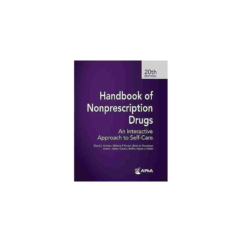 Handbook of Nonprescription Drugs - 9781582123172